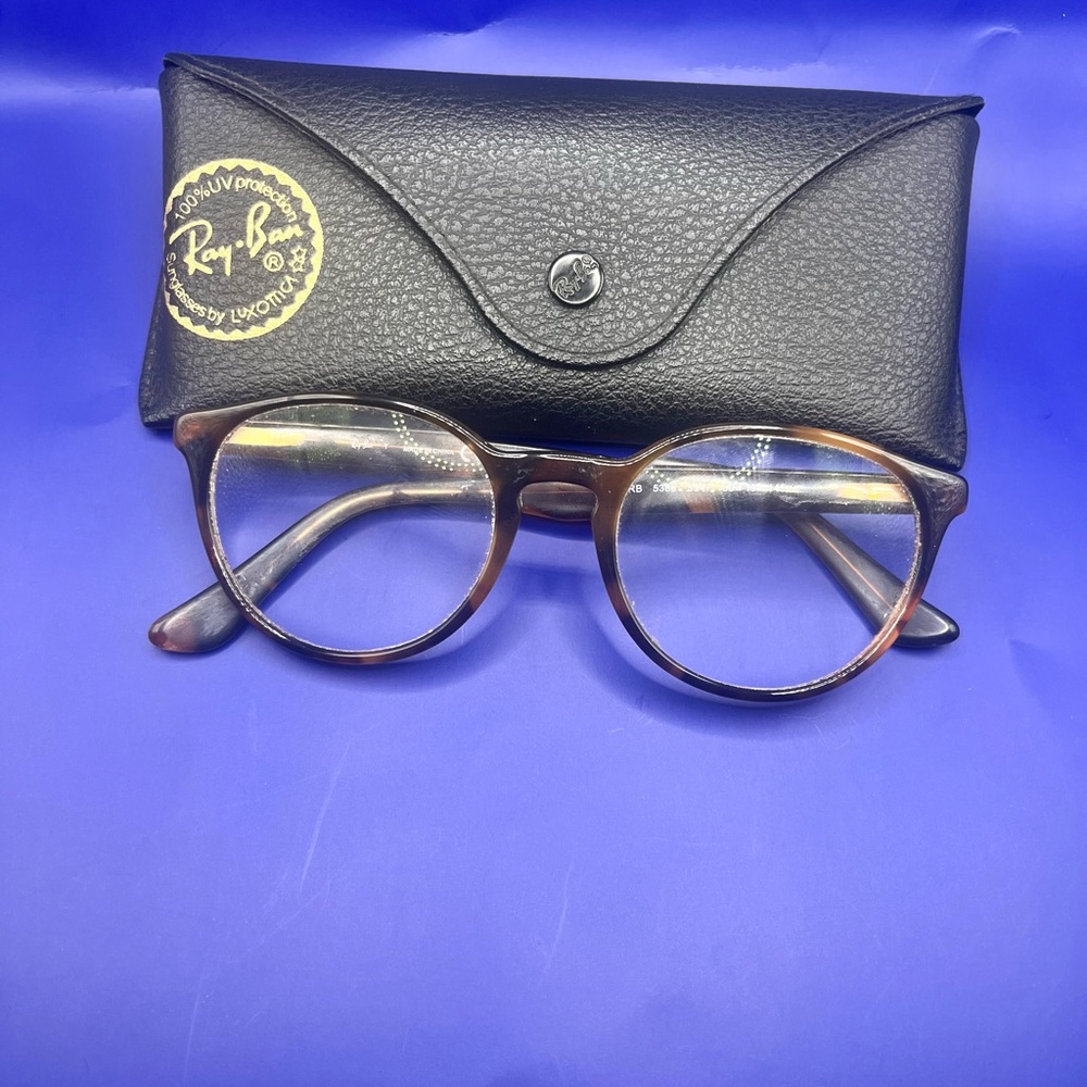 Ray-Ban Tortoise Shell Round Glasses